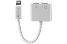 4SMARTS Audio- und Ladesplitter Lightning/2x Lightning