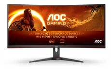 AOC CU34G2XE/BK (schwarz/rot)