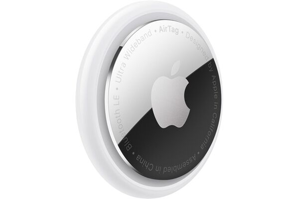 Apple AirTag - Silber - Weiß - iOS 14.5 - IP67 - C