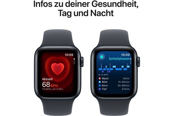 Apple Watch SE (40mm) GPS Alu mit Sportarmband S/M