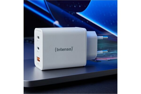 Intenso W65ACC GaN USB/2x USB Type-C (65W)