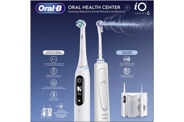 Oral-B Center OxyJet Munddusche + iO6
