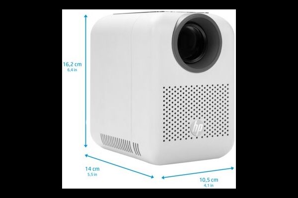 HP CC180W Set mit Leinwand