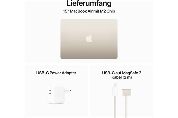 Apple MacBook Air 15" (MQKU3D/A)