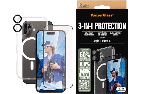 Panzerglass 3-in-1 Schutz Set