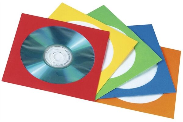 Hama CD/DVD-Papierhüllen (100 Stk.)