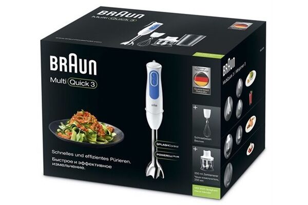 Braun MQ 3025WH Spaghetti MultiQuick Weiss-Bla