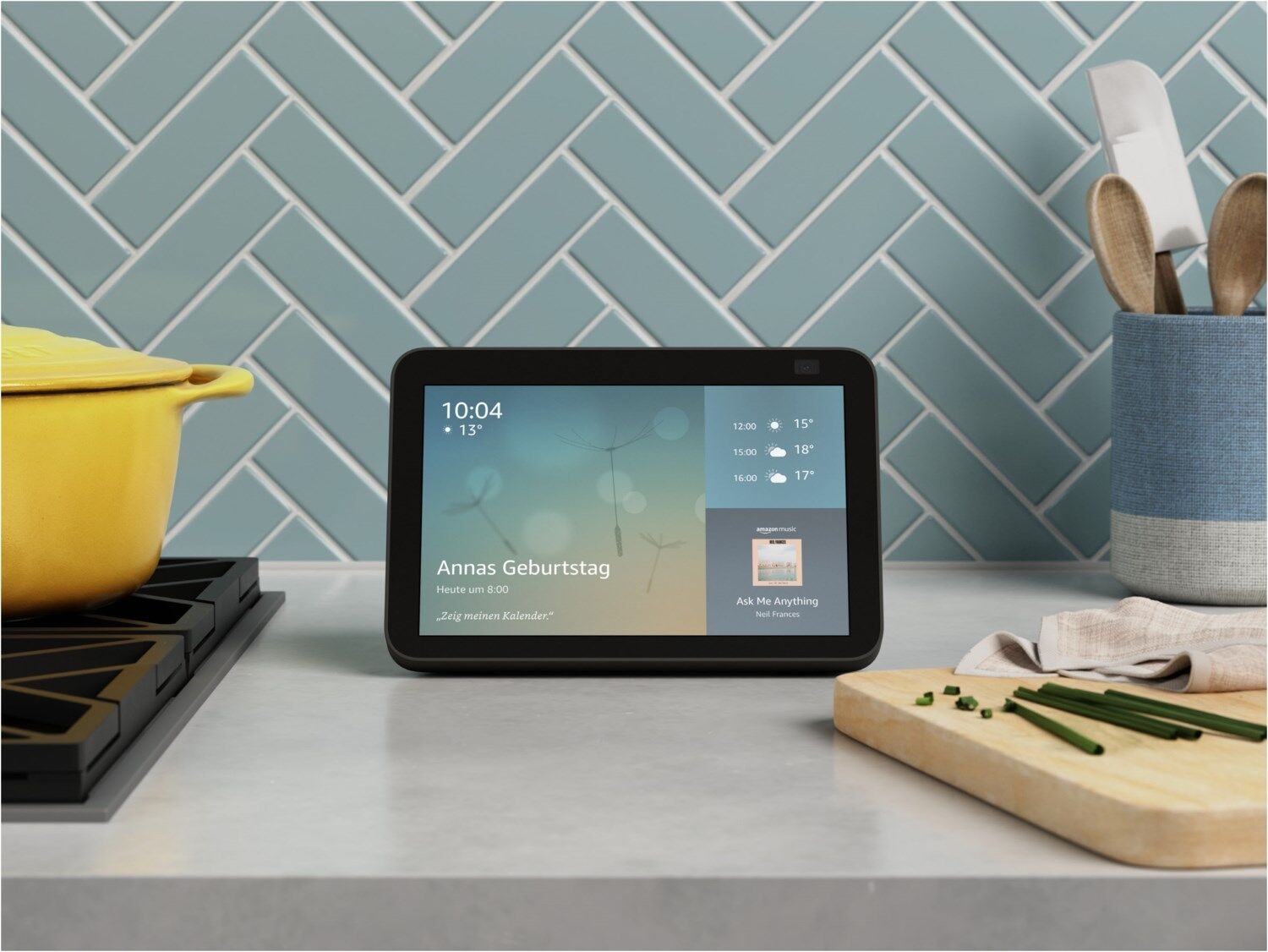 Amazon Echo Show 8 (2. Gen.) (charcoal) - Alles für zuhause