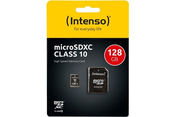 Intenso microSDXC Card Class 10 (128GB)
