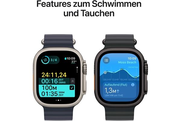 Apple Watch Ultra 2 (49mm) GPS+4G (Armband M)