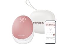 Momcozy M9 Mobile Milch Pumpe Einzeln (schwarz)