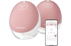 Momcozy M9 Mobile Milch Pumpe Doppelt (schwarz)