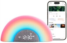 Momcozy Regenbogen Weißrauschmaschine (schwarz)