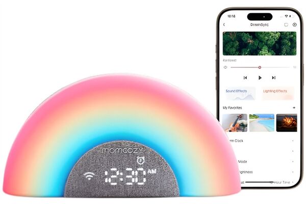 Momcozy Regenbogen Weißrauschmaschine