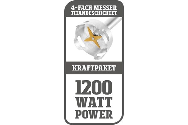 Gastroback Design Power Stabmixer Set 5 in 1 40972