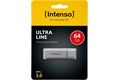 Intenso Ultra Line 64GB USB Drive 3.0 Silber
