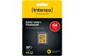 Intenso SD Card 64GB UHS-I SDXC