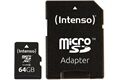 Intenso Micro SD Card 64GB Class 10 SDXC inkl. S