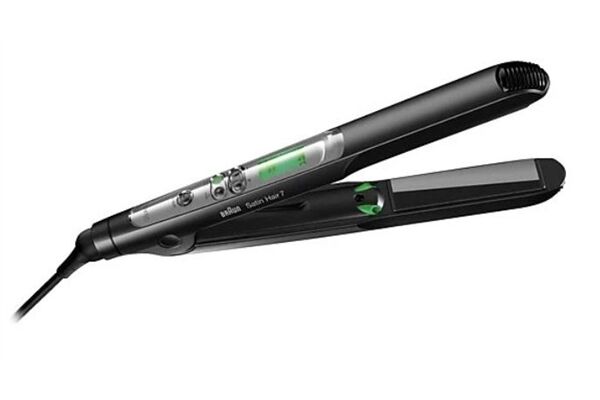 Braun ST 710 Satin Hair 7 Schwarz-Silber B-Ware