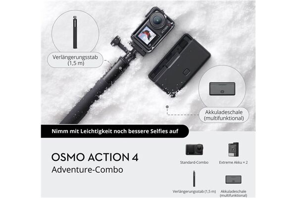 DJI Action 4 Adventure-Combo