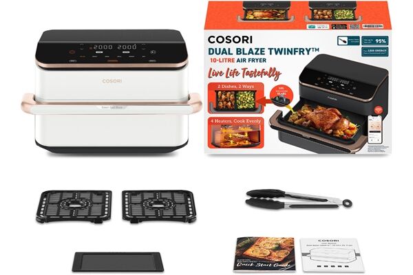 COSORI DualBlaze TwinFry white