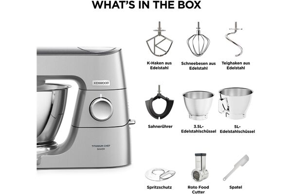 Kenwood KVC85.314SI Titanium Chef Baker