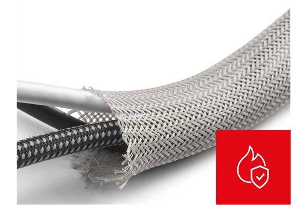 One For All WM 5022 Gewebe Kabelschlauch (2m)