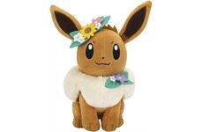 JAZWARES Evoli Frühling Plüsch (20cm) (schwarz)