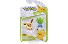 JAZWARES Battle Figur Evoli & Myrapla (schwarz)