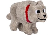 MATTEL Minecraft Wolf Plüsch (20cm) (schwarz)