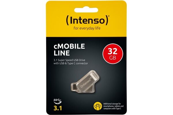 Intenso cMobile Line 32GB USB TypeC Drive 3.0