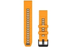 Garmin QuickFit Silikonarmband (22mm) (spark orange/graph)