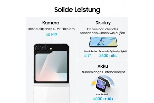 Samsung Galaxy Z Flip7 FE (128GB)