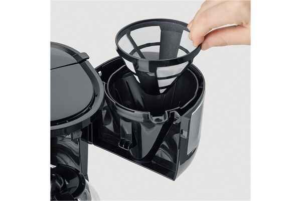 Severin KA 4808 Edelstahl-Schwarz