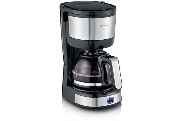 Severin KA 4808 Edelstahl-Schwarz