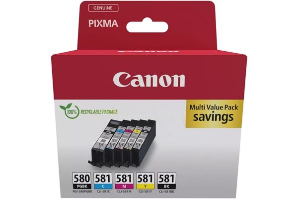 Canon PGI-580/581 schwarz+multicolor