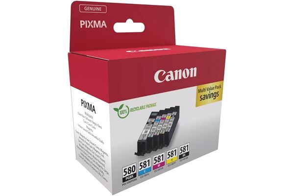 Canon PGI-580/581 schwarz+multicolor