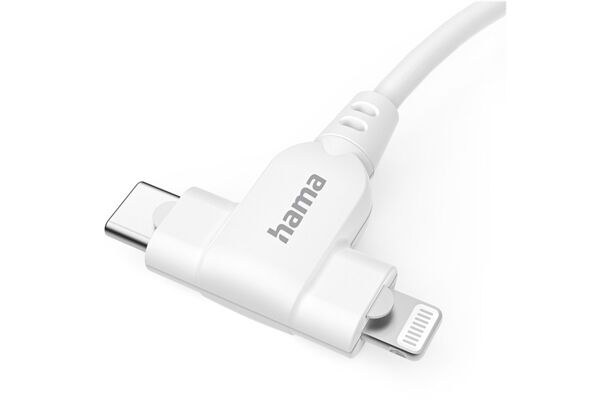 Hama 2in1 Ladekabel (1,5m)