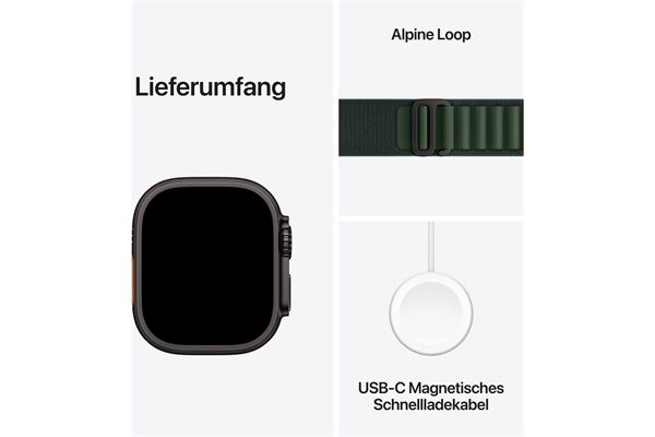 Apple Watch Ultra 2 (49mm) GPS+4G (Armband M)