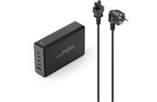 Hama Ladestation 5-fach (240W) (schwarz)