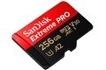 Sandisk microSDXC Extreme Pro (256GB) + Adapter