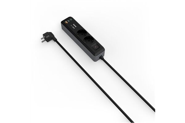 Hama Steckdosenleiste 2-fach (1,4m)