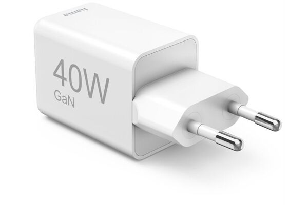 Hama Schnellladegerät 2x USB-C (40W)