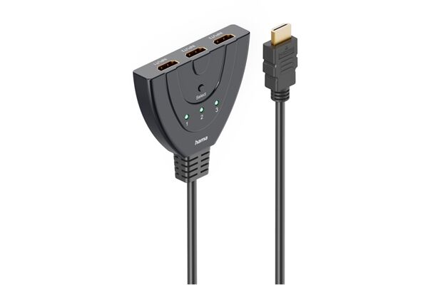 Hama 4K-HDMI-Umschalter 3x1