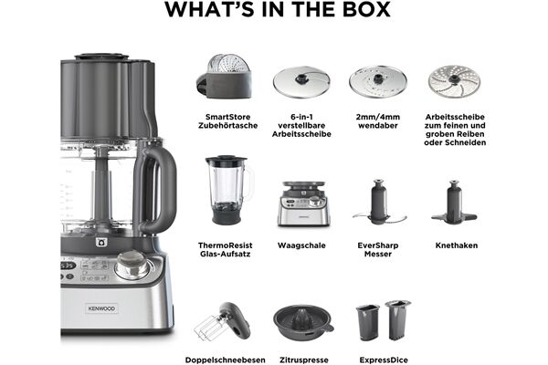 Kenwood FDM72.990SS Multipro XL Weigh +