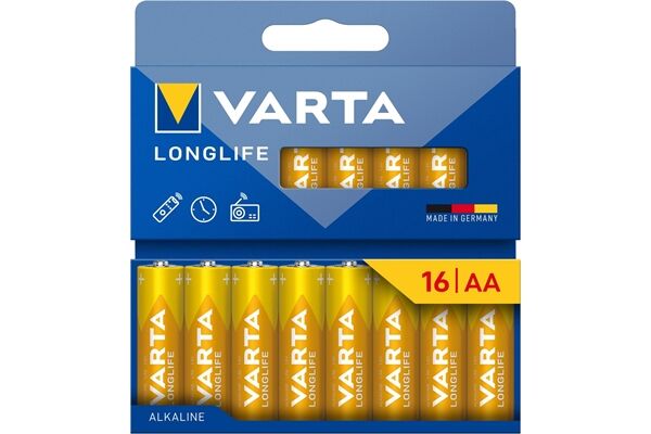 Varta Longlife AA 16er Blister
