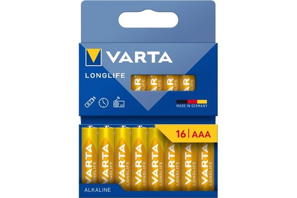 Varta Longlife AAA 16er Blister