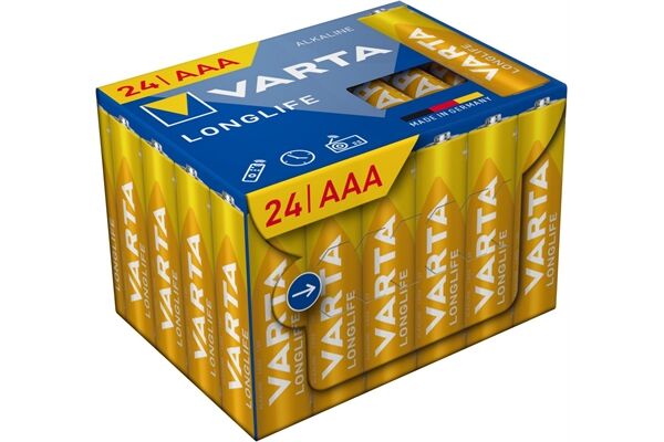 Varta Longlife AAA 24er Pack