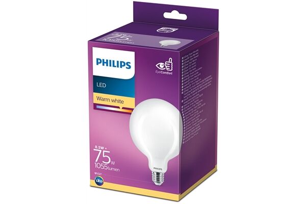 Philips LEDClassic 75W G120 E27 WW FR ND