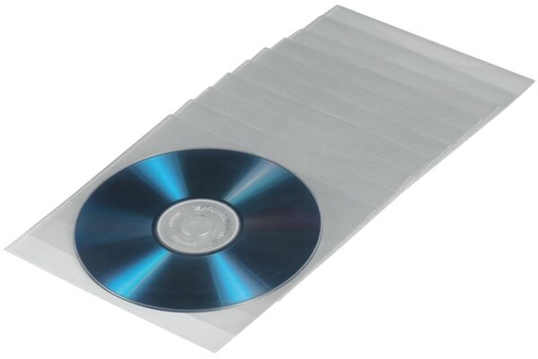 Hama 33809 CD/DVD PP-HU 50Pa Transpare 50 Stü